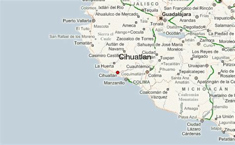 cihuatlán jalisco mapa